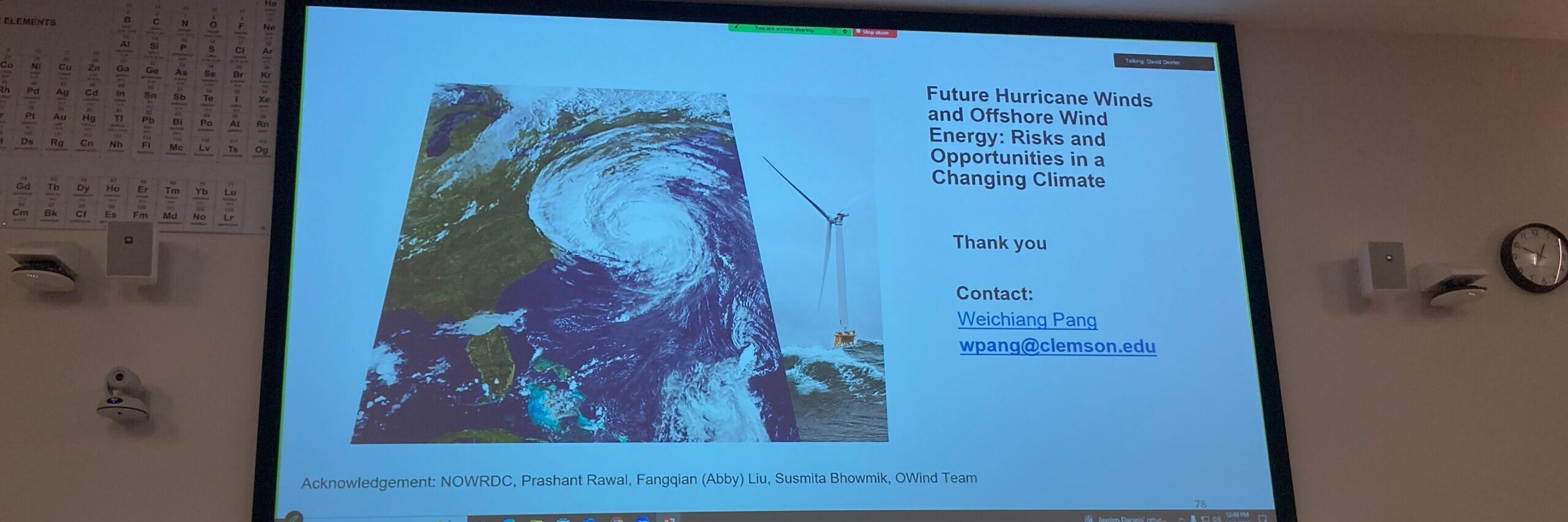 ARROW-FLEx Seminar by Dr. Weichiang Pang presented at Northeastern University on October 6th