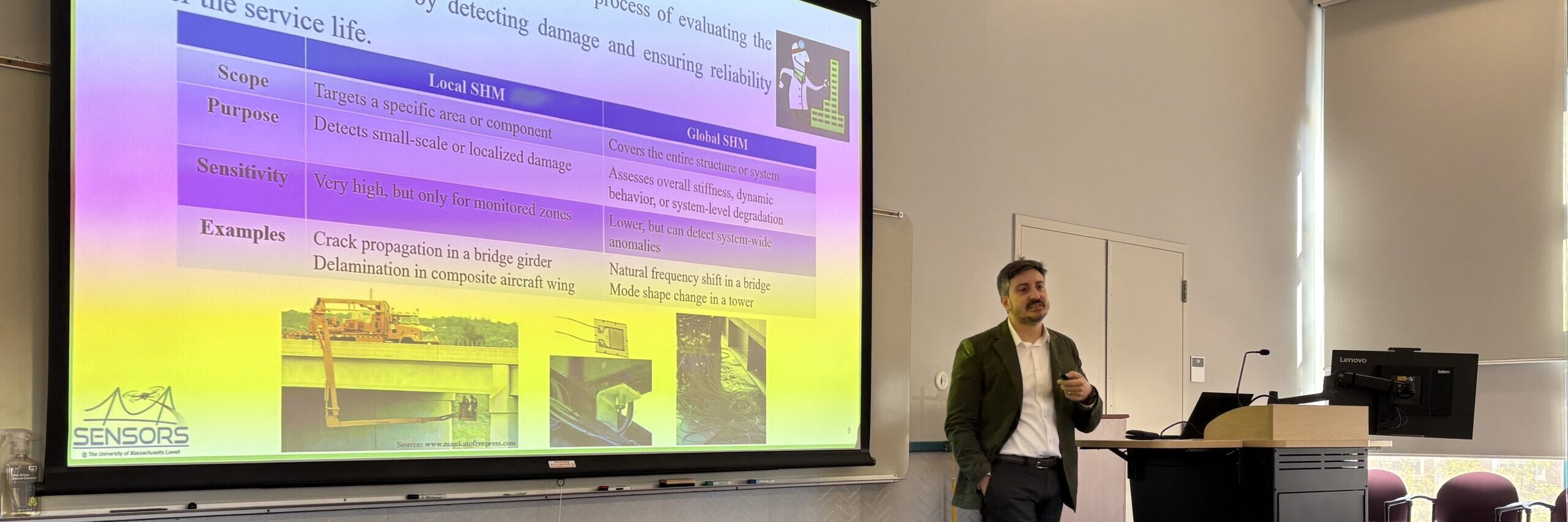 ARROW-FLEx Seminar by Dr. Alessandro Sabato presented at UMass Amherst on October 10th