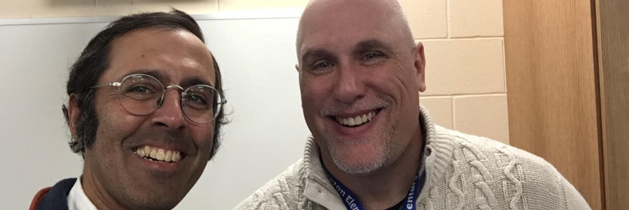 ARROW Director shares wind turbine presentation with Westhampton Elementary students