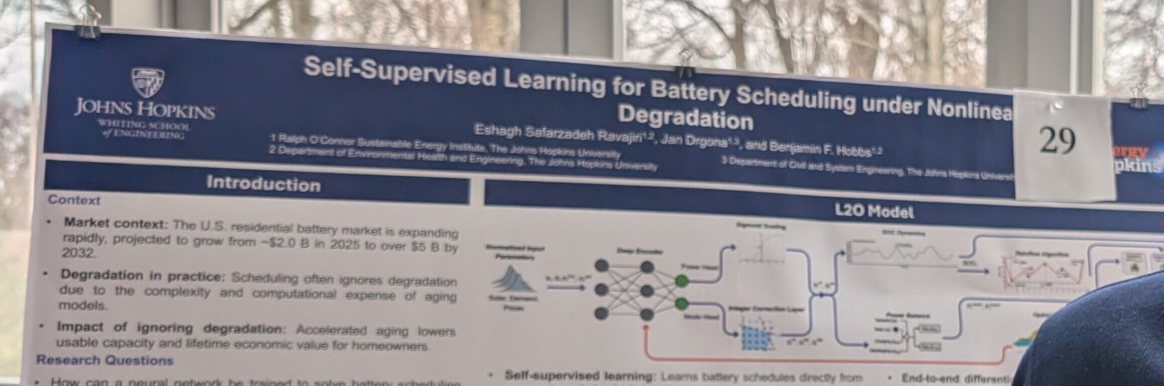 ARROW student Eshagh Safarzadeh Ravajiri presents at ROSEI summit