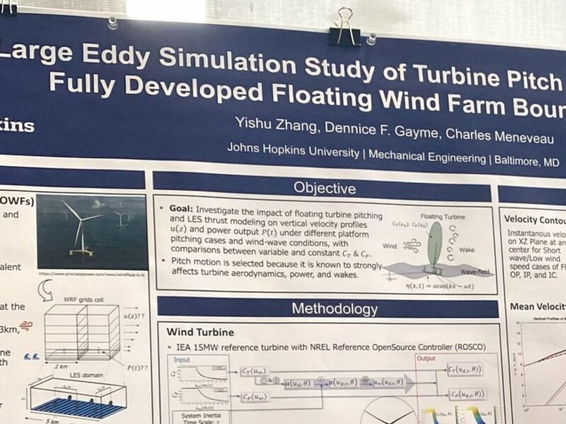 ARROW student Yishu Zhang presents at ROSEI summit
