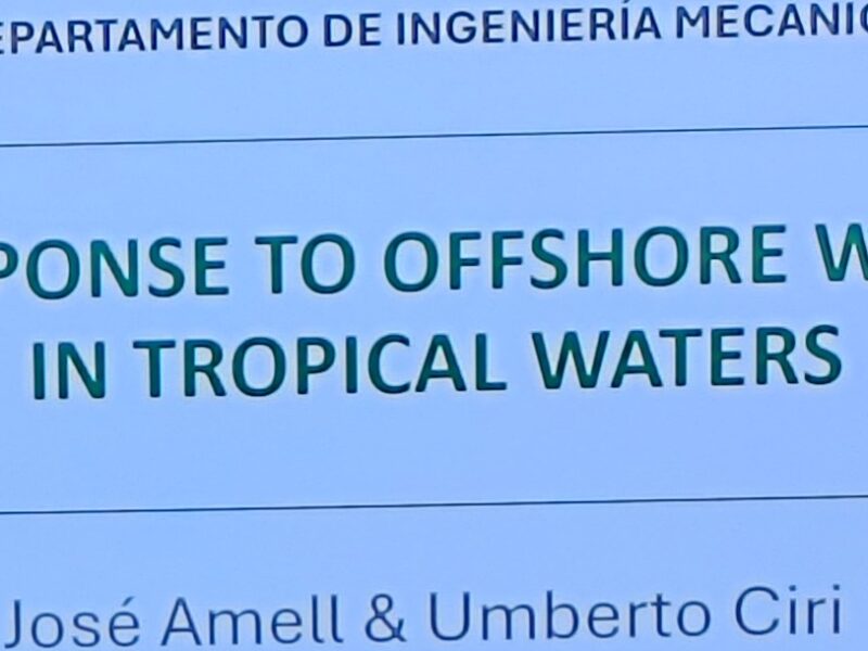ARROW student José Luis Amell Hernández presents at 11th Thermal and Fluids Engineering Conference